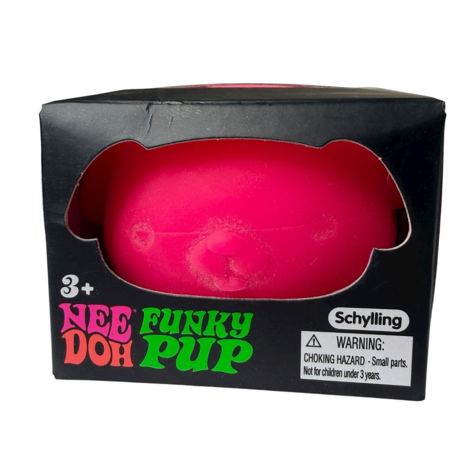 NeeDoh Funky Pup Pink Schylling New in Box