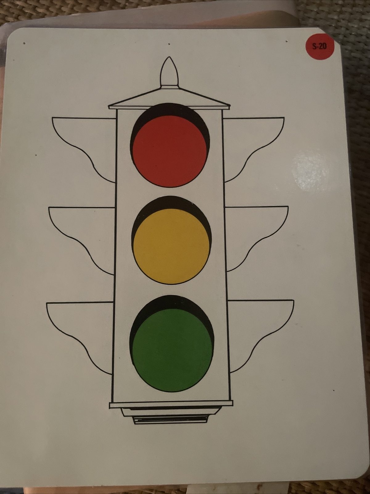 PEABODY LANGUAGE SCHOOL Street Signs Learning English Level 3 Vintage 1967 4 Set
