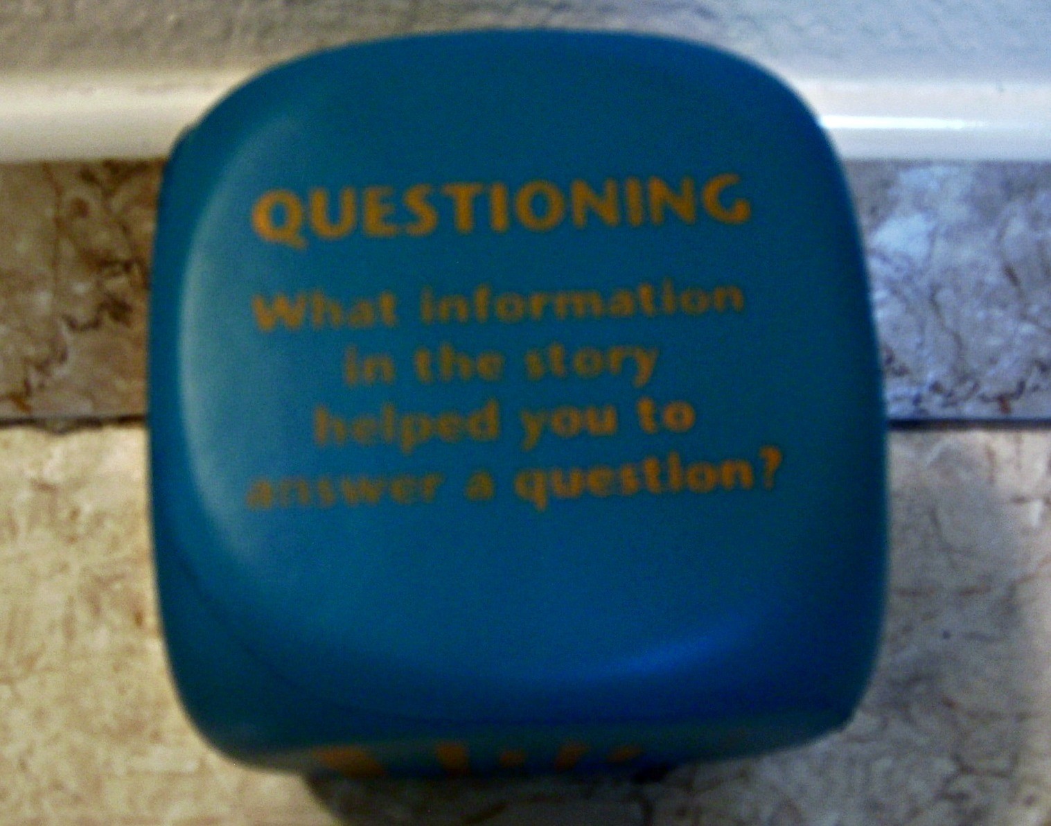 Really Good Stuff Comprehension Strategies Dice Set Gently Used