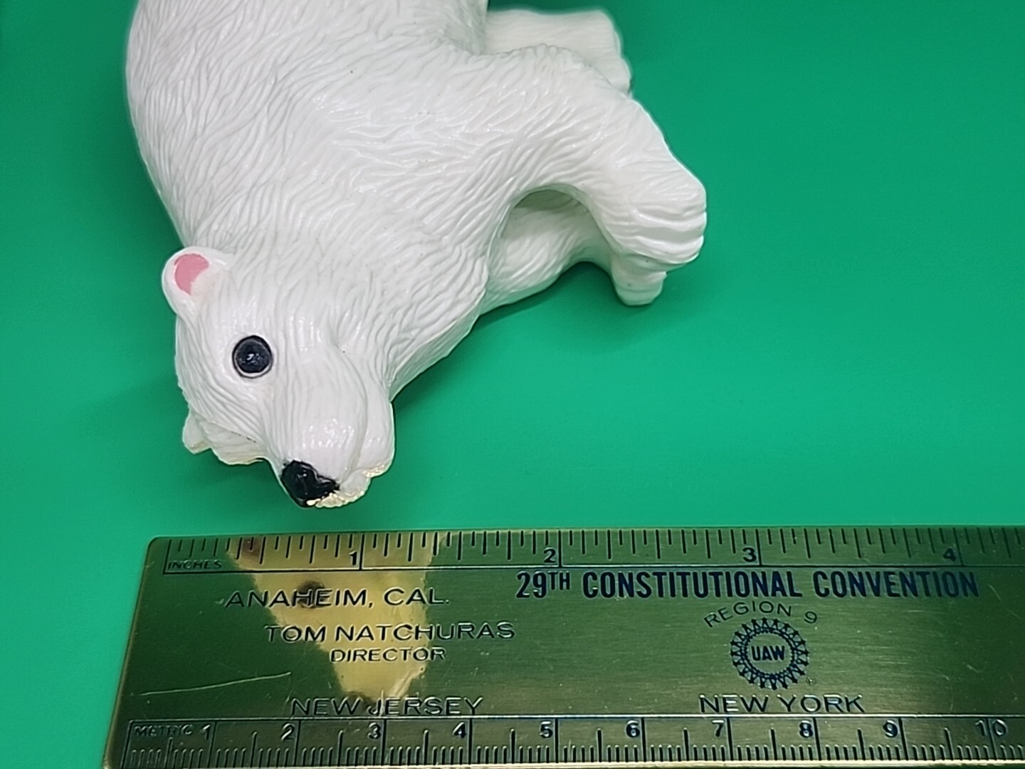 Reindeer & Polar Bear North Pole Alaska Wildlife Toy Animal Figure Lot Christmas