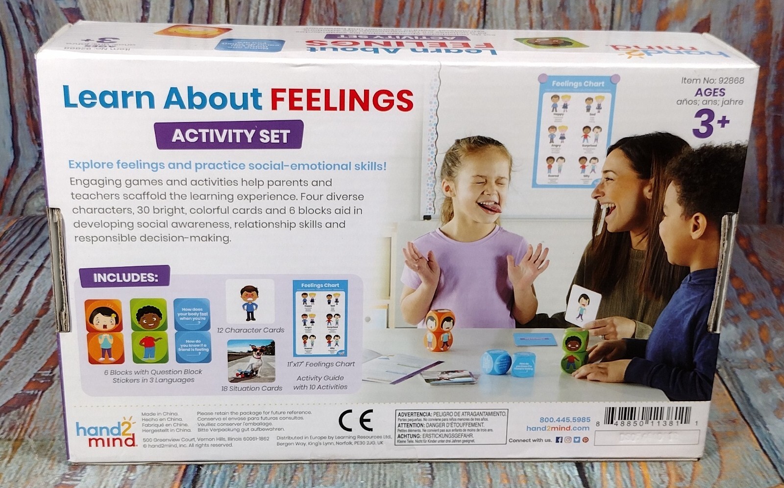 Hand 2 Mind Learn About Feelings Activity Set – BRAND NEW
