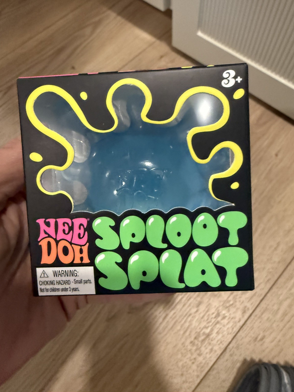 NeeDoh SPLOOT SPLAT, Nee Doh Splatter Fidget, Nee-doh Sploot Splat Squishy BLUE