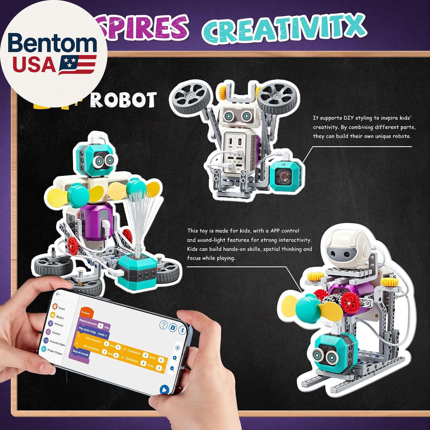 24-IN-1 STEM Circuit Science Experiments Robotics Kits Toys for Kids Ages 8-12 9