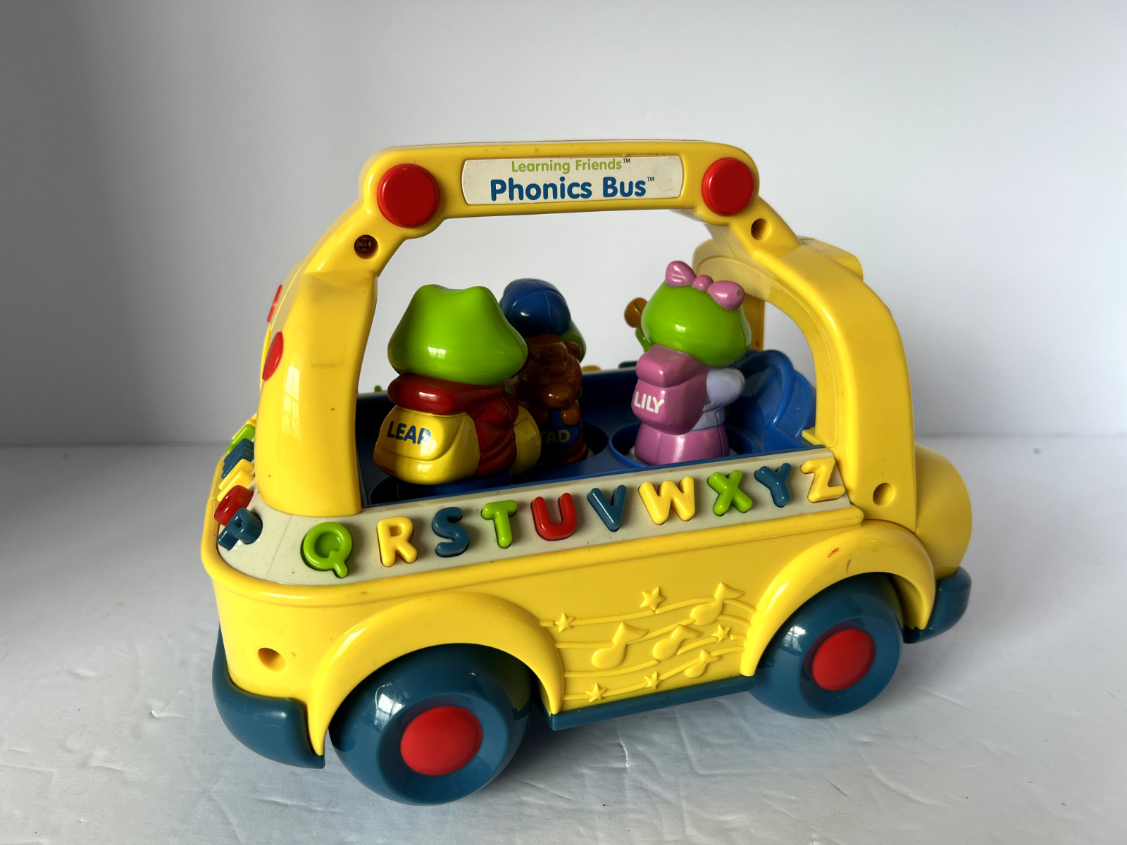 Leap Frog LEARNING FRIENDS Phonics Bus,TALKING A-Z Letters,FIGURES TAD,LEAP,LILY