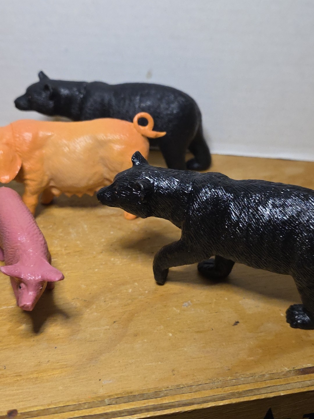 Assorted Lot 12 plastic Animals Farm Toys Figures Figurines Mixed Variety