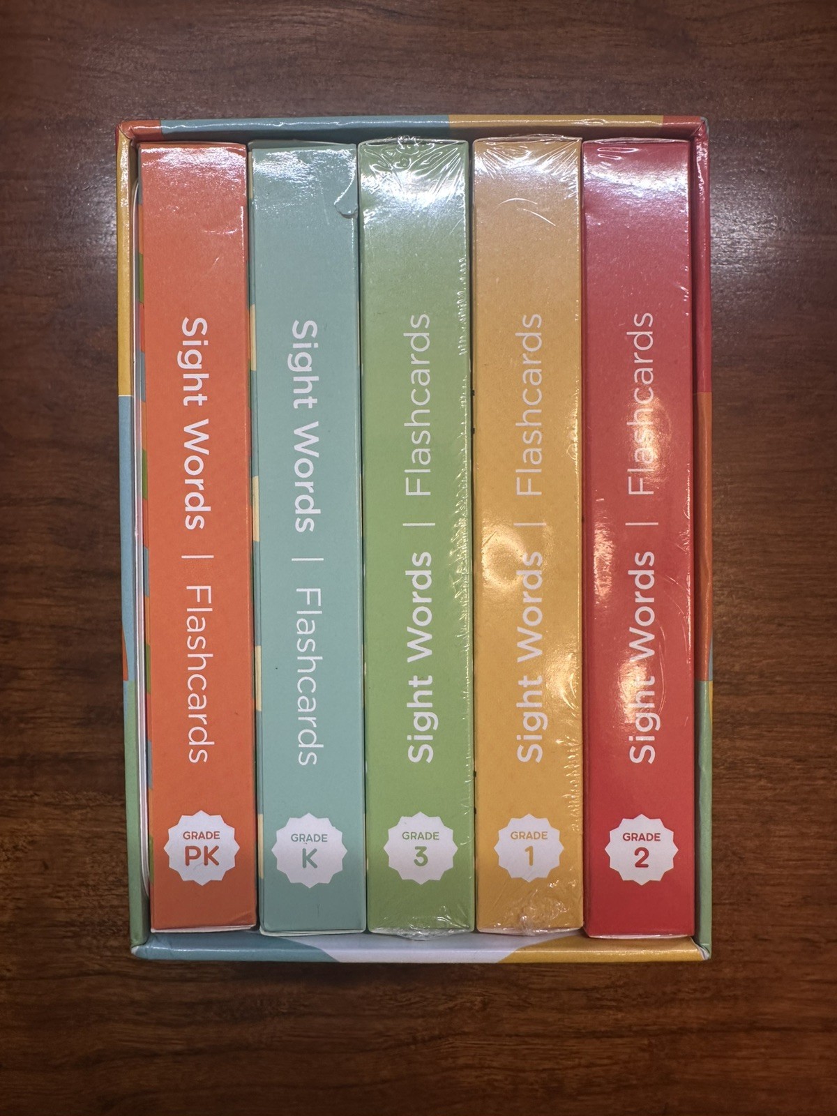 Pre-K Thru 3rd Sight Words /Phonics Cards Box Set Think Tank Scholar -Homeschool