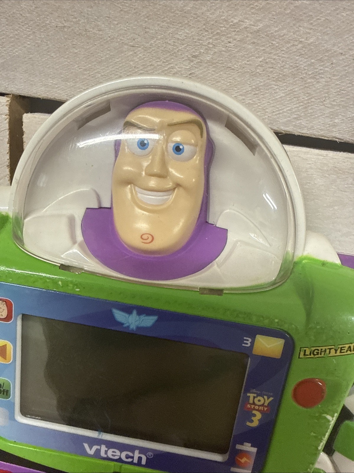 VTech Toy Story 3 BUZZ LIGHTYEAR Learn & Go Electronic Handheld – WORKS!!!