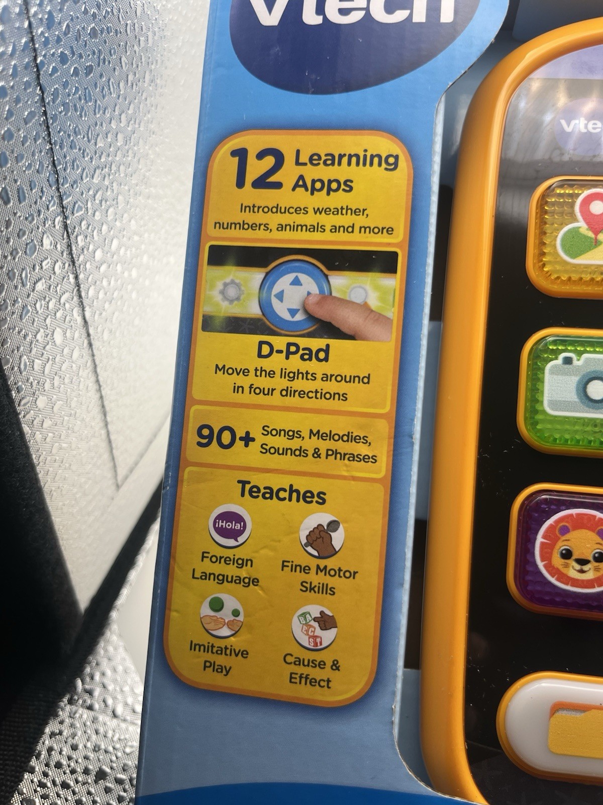 VTech Discover & Learn Tablet Bilingual for Ages 9-36 Months