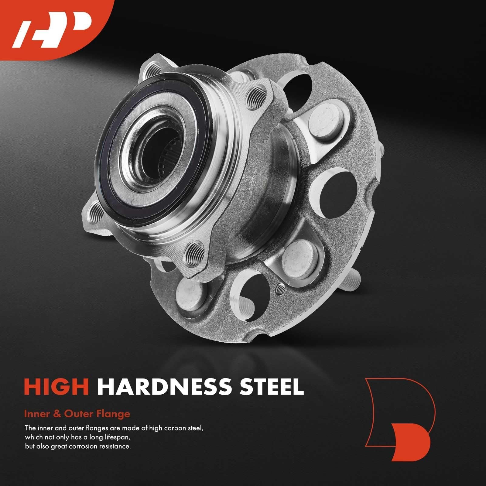 A-Premium 2 x Rear Wheel Bearing and Hub Assembly with 5-Lug Compatible with…