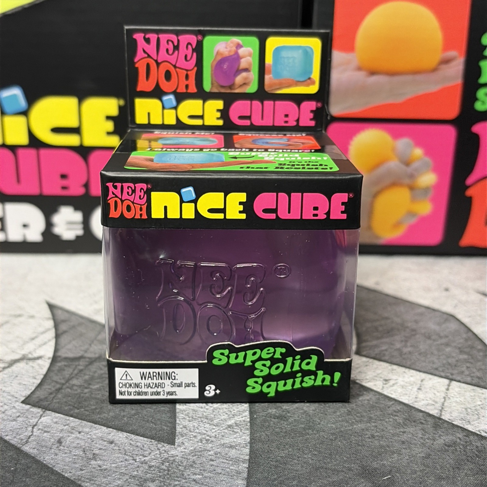 🧊🔥Genuine Needoh Original Nice Cube Purple (Same Day Shipping) US Seller 🔥🧊