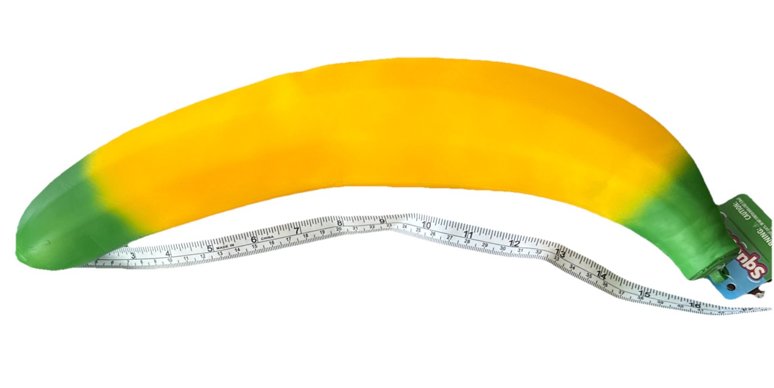 Toymendous Squeezy Banana Squishy Sensory Toy Viral TikTok Stress Relief
