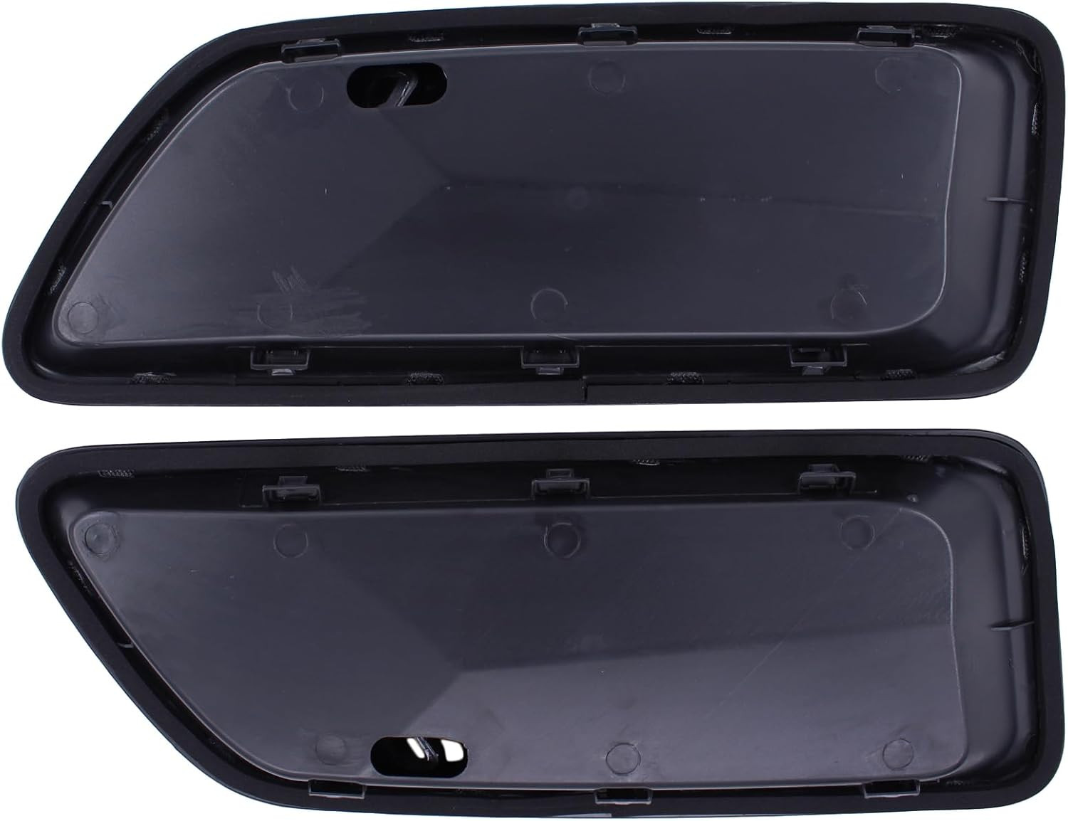 Driver and Passenger Side Hood Vent Bezel for Jeep Wrangler Gladiator 2018-2024