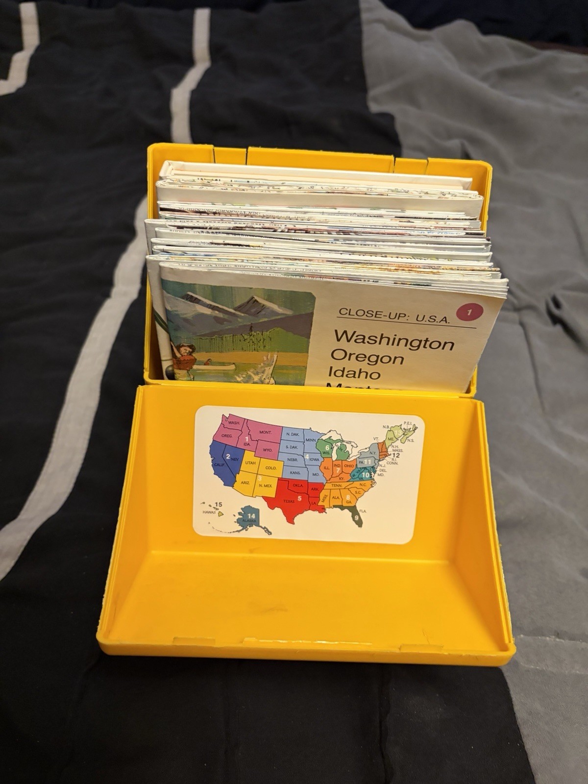 USA Collector’s Lot Vintage National Geographic Educational Kit Vintage