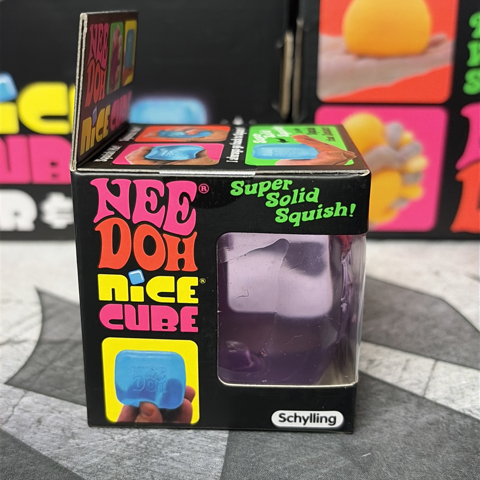 🧊🔥Genuine Needoh Original Nice Cube Purple (Same Day Shipping) US Seller 🔥🧊