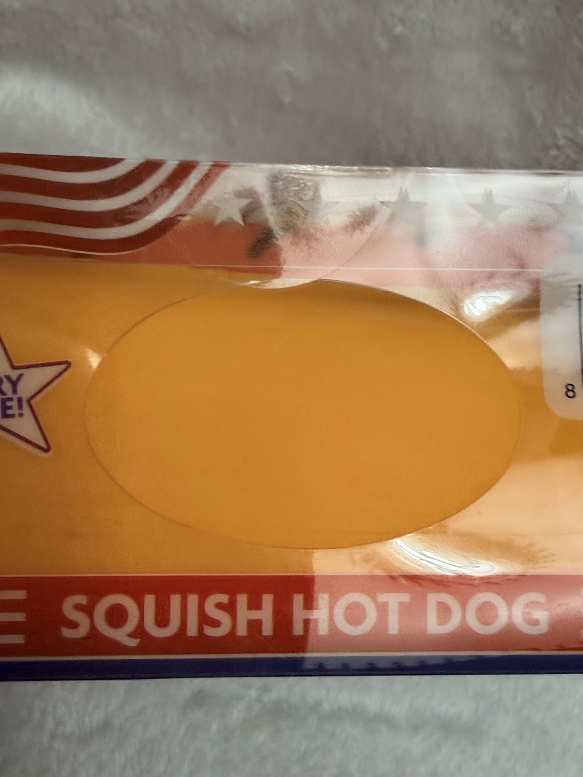 Squishy Hot Dog Squeezy Fidget Toy Sunny Days 2-in-1 Hotdog Stress Relief NEW