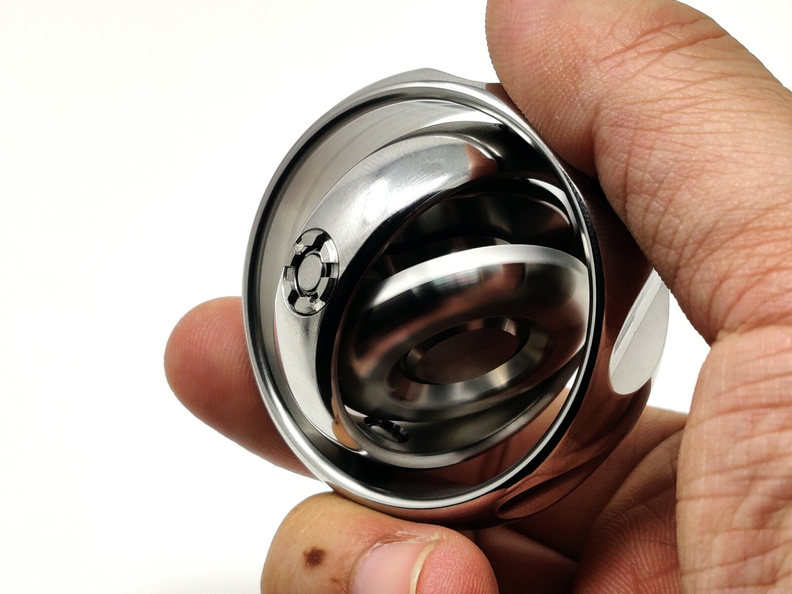 Mechforce EDC Gyroscope GEN2 Stainless Steel Hand Fidget Stress Relief Focus Toy