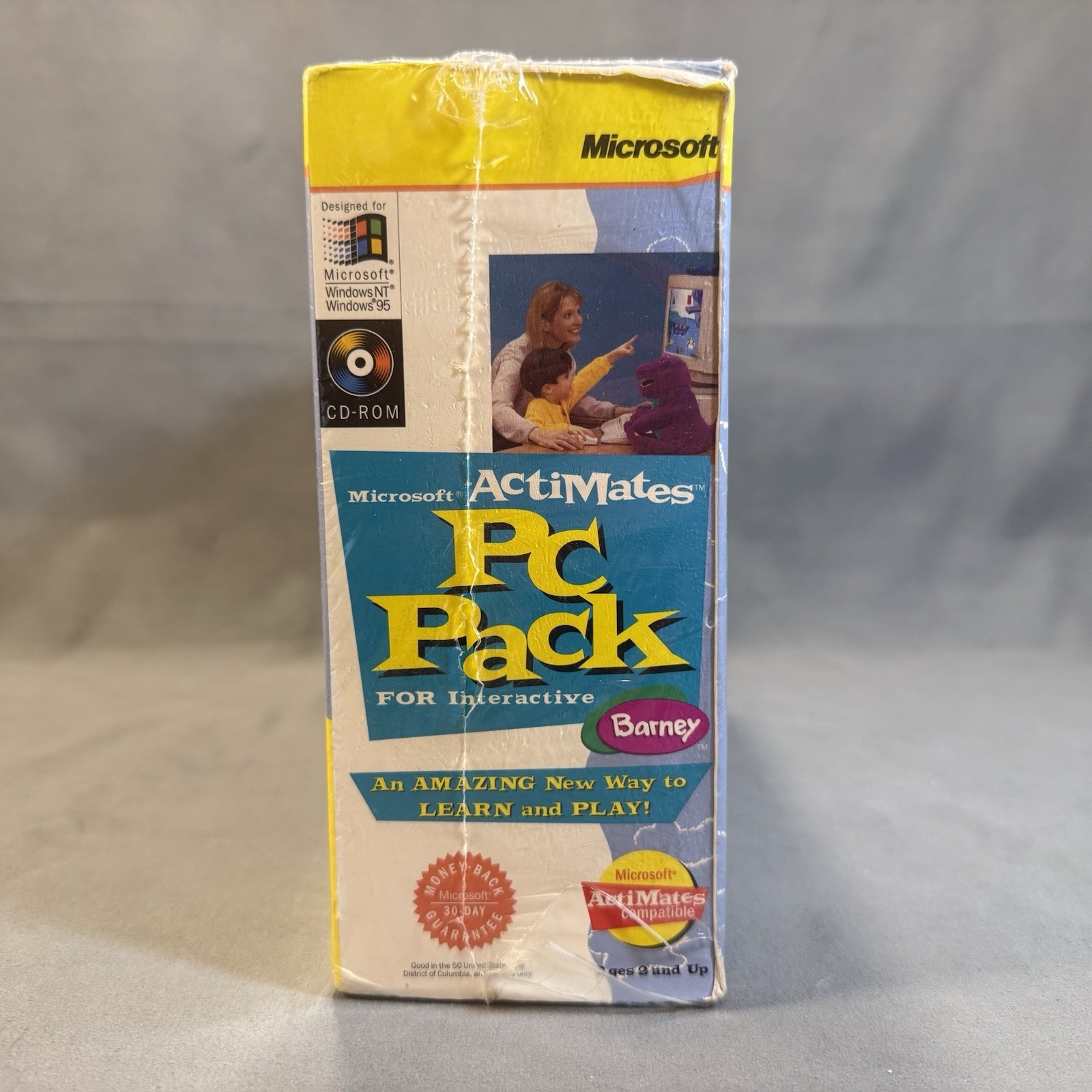 New – Sealed – Vintage 90’s Microsoft ActiMates PC Pack for Interactive Barney