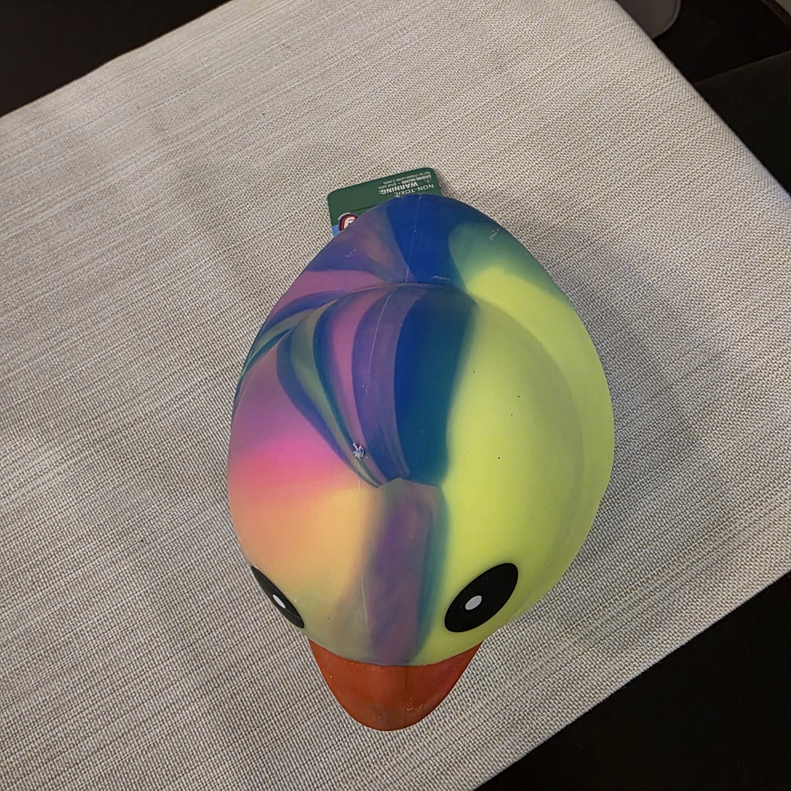 NEW Sunny Days Jumbo Squeezy Tie Dye Duck Yellow Blue Purple Pink Green