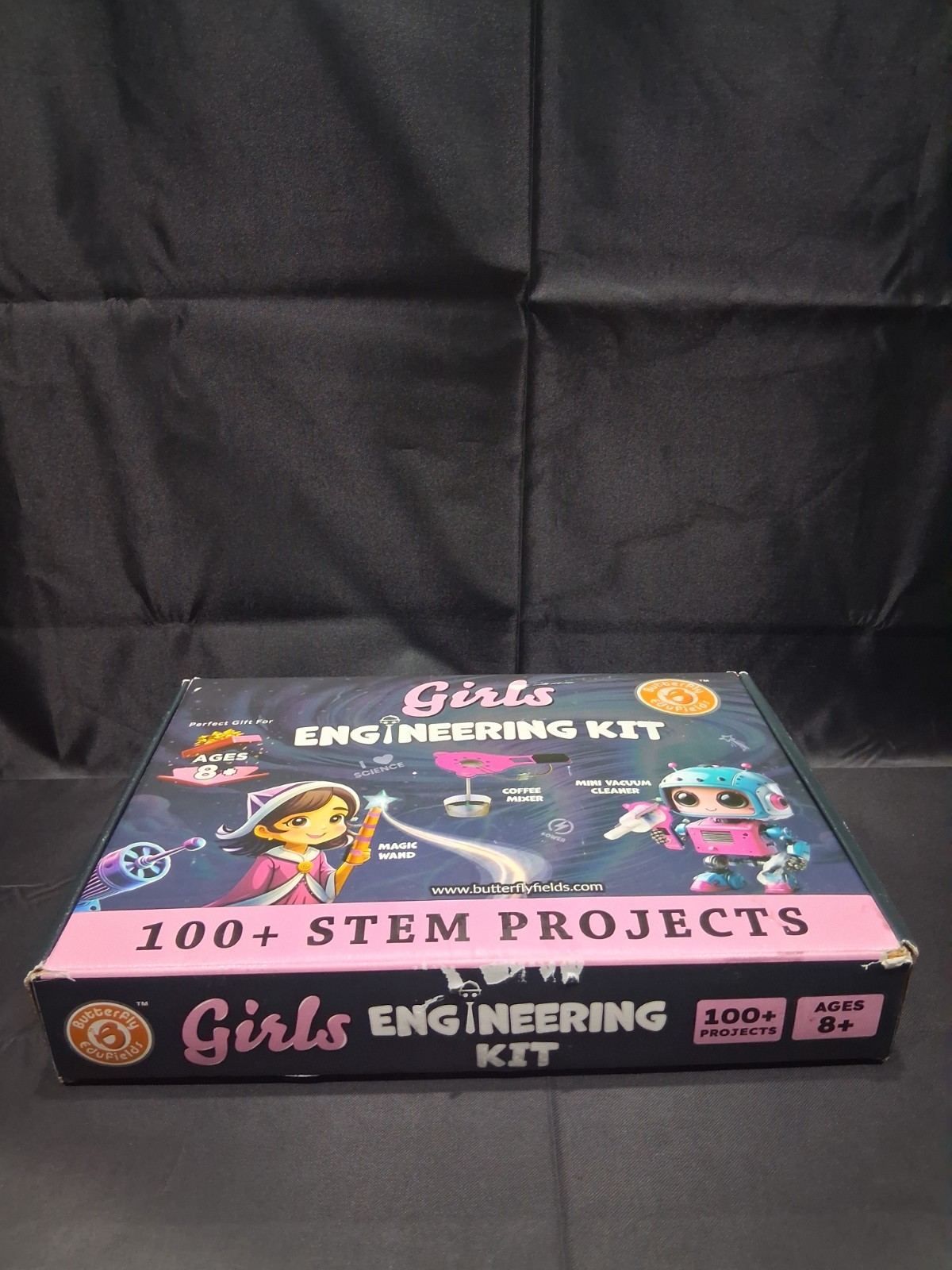 Butterfly EduFields 100+ STEM Projects Mini Engineering Kit for Ages 8+