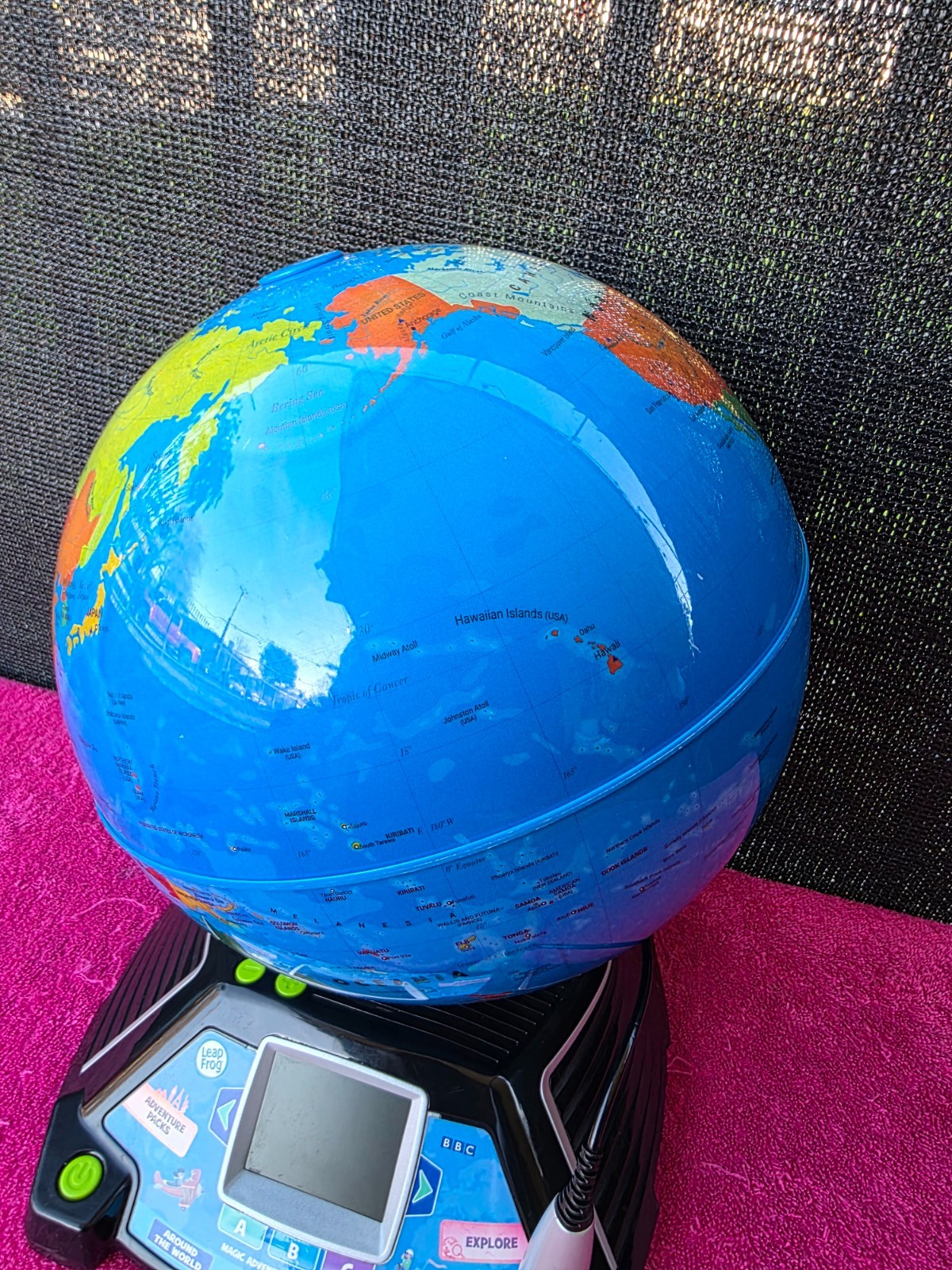 LeapFrog 80-605400 Magic Adventures Globe Educational Toy FOR PARTS