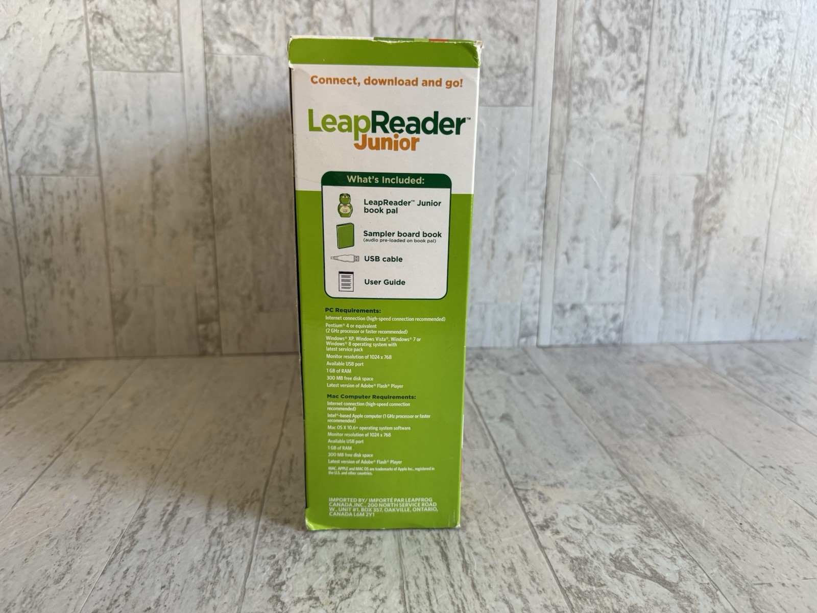 Leap Frog Leap Reader Junior First Step to Read New in Sealed Box 2015
