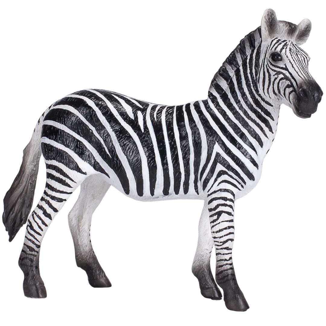 Mojo Zebra Mare Figurine Collectible Wild Animal Toy Figure Model 387393 NEW