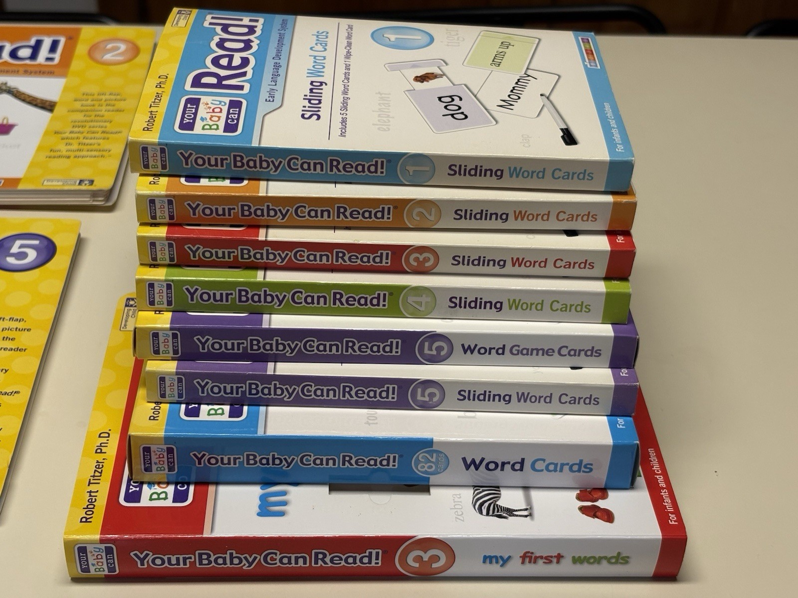 Your Baby Can Read Early Language Development System Infants-Children Books/DVD
