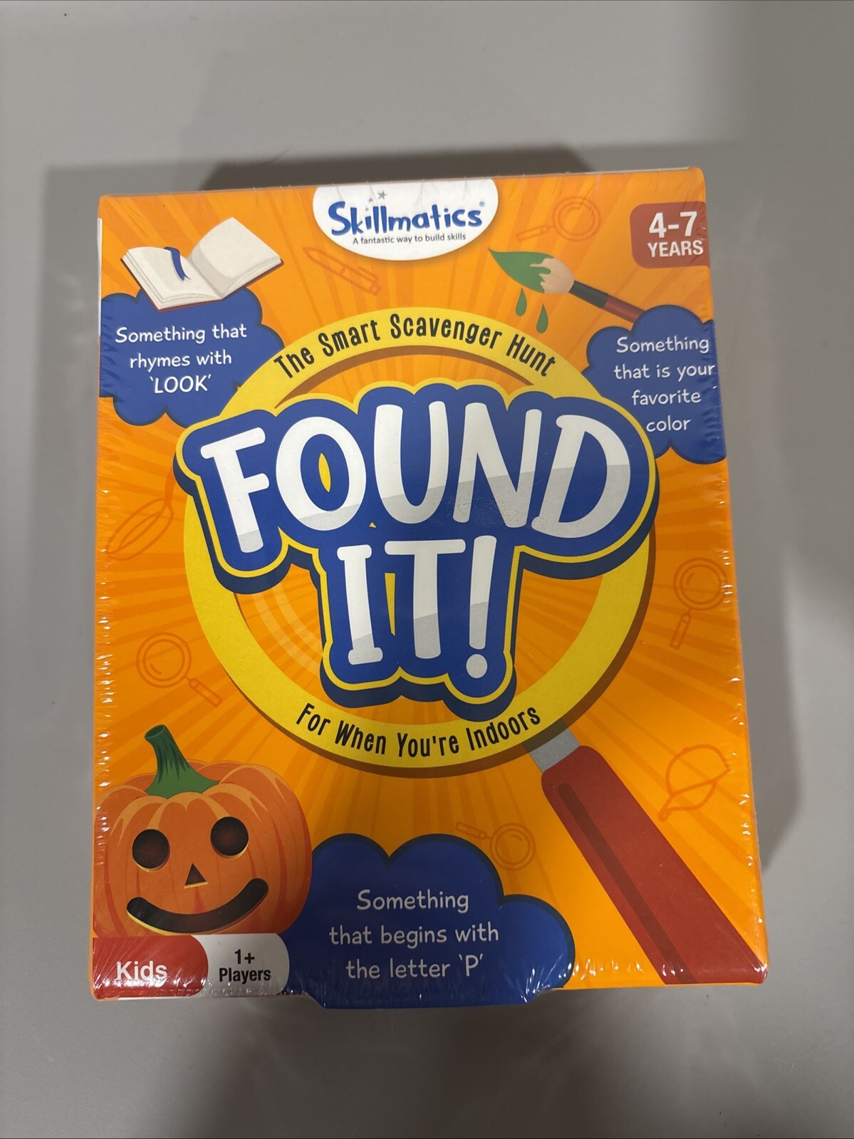 Skillmatics Card Game FOUND IT Indoor Scavenger Hunt Educational NEW Sealed
