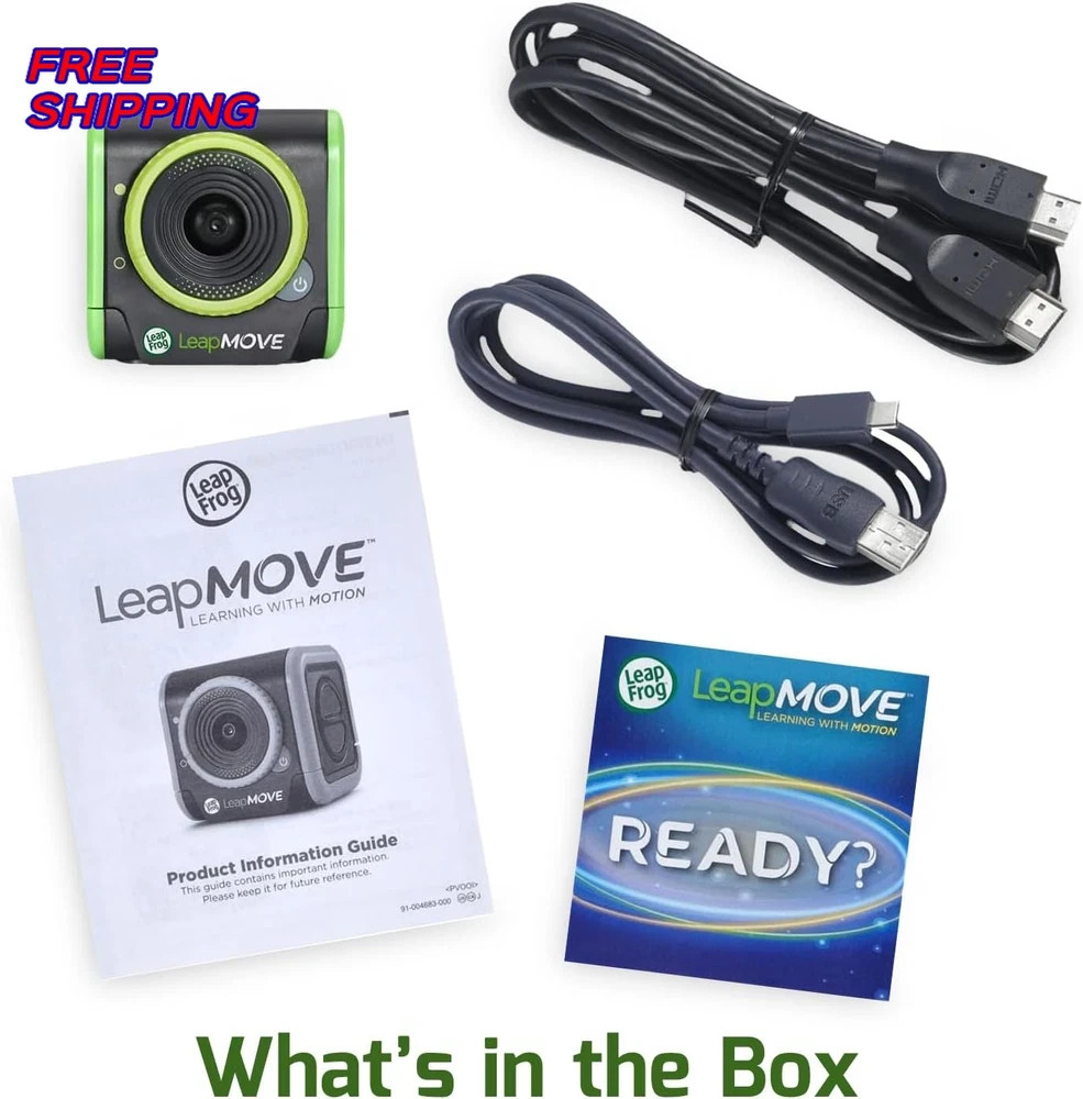 LeapFrog LeapMove Active Learning Video Game System 25 Preloaded Games New Gift