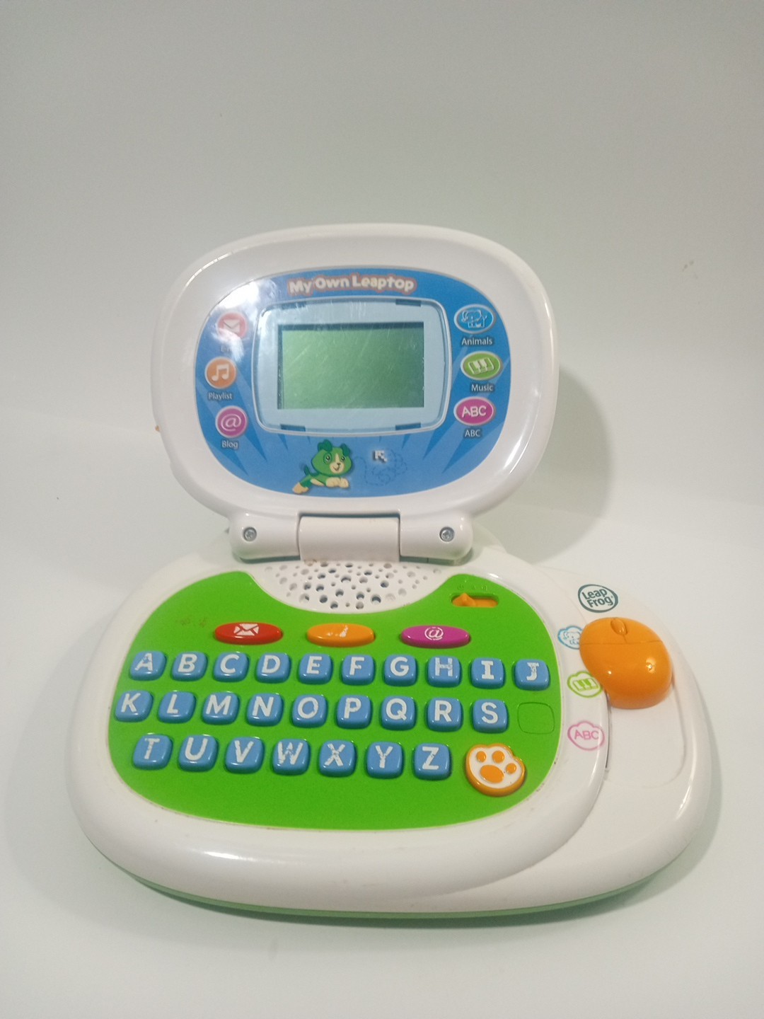 LEAPFROG MY OWN LEAPTOP TOY LAPTOP. Gently-Used. Educational! Tested Works Good