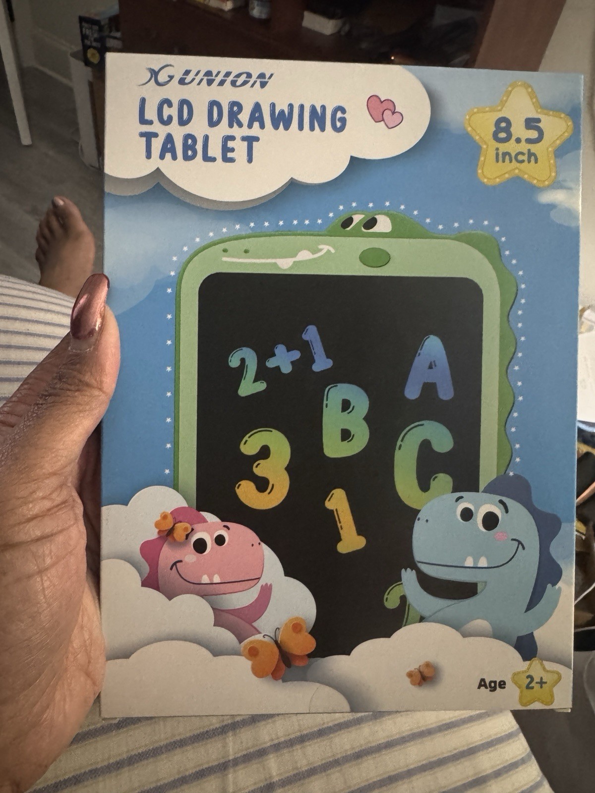 LCD Writing Tablet for Kids – 8.5/10/12 Inch Drawing Board Educational Toy Gift