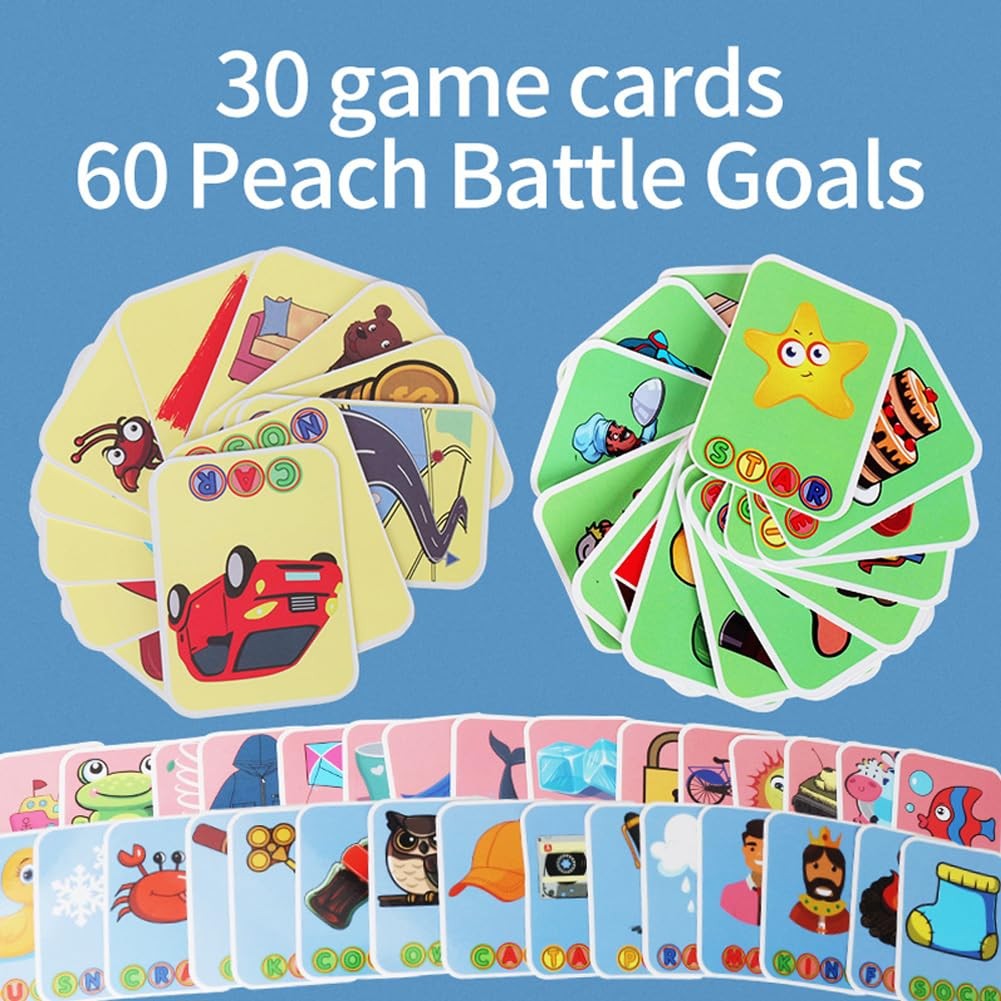 OPTSPTOY Matching Letter Game for Preschooler Age 3+ – 3″ x 5″