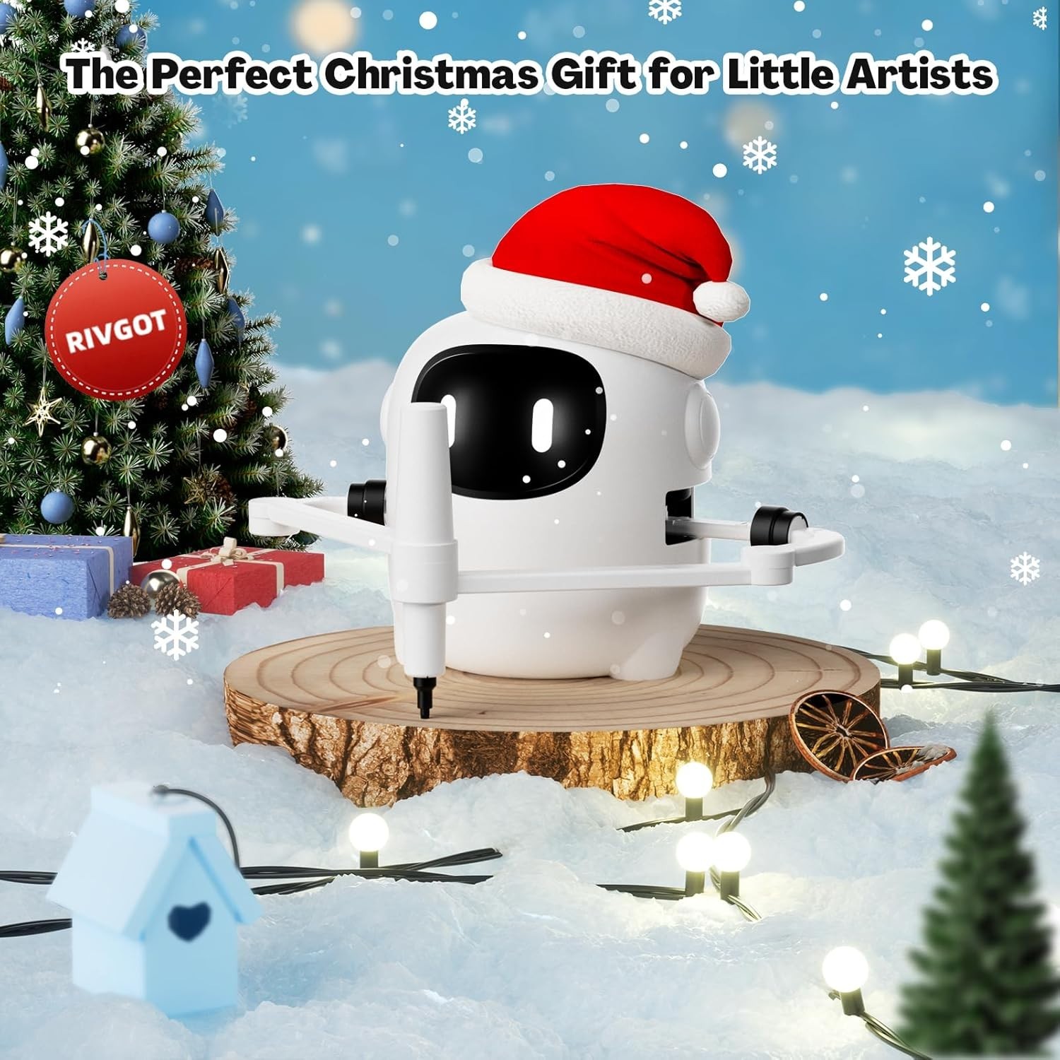 Educational Drawing Machine for Kids – Voice-Controlled & 150 Creative Cards