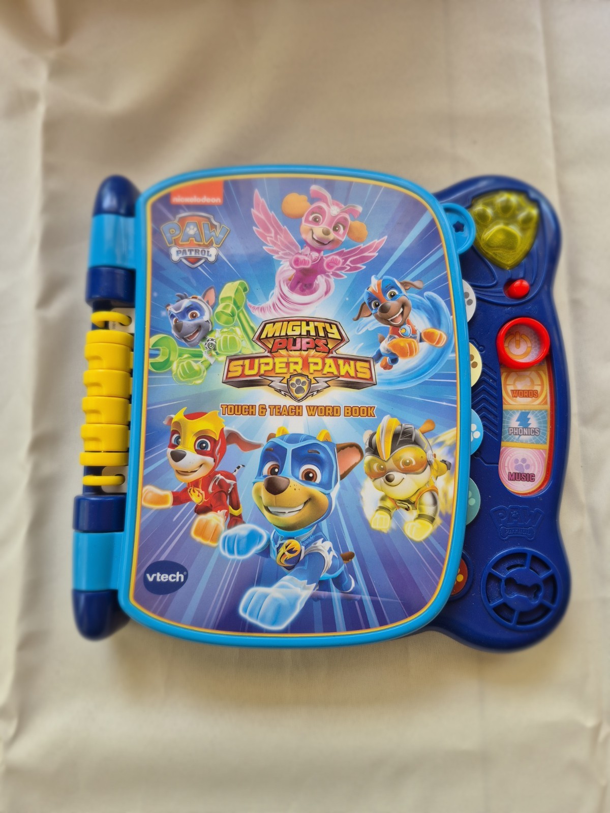 VTech Paw Patrol Mighty Pups Super Paws Touch & Teach Electronic Word Book Toy