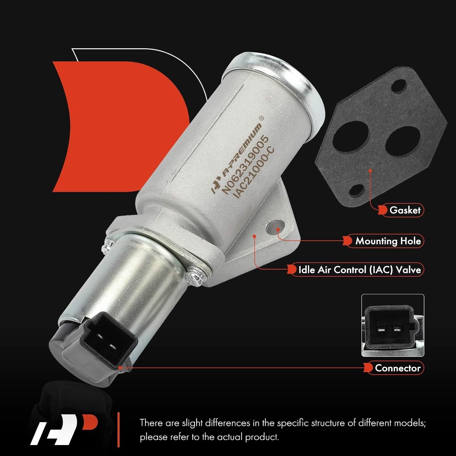 A-Premium Fuel Injection Idle Air Control Valve – Compatible with Ford Mustang 1