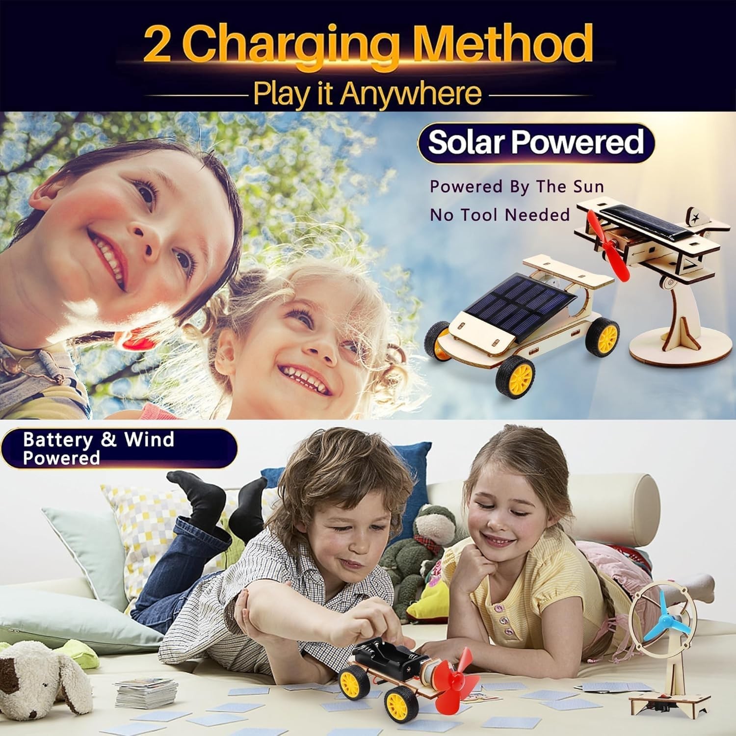 STEM Kits for Kids Ages 8-10-12-14, Stem Toys for Boys Age 8-12 Science Projects