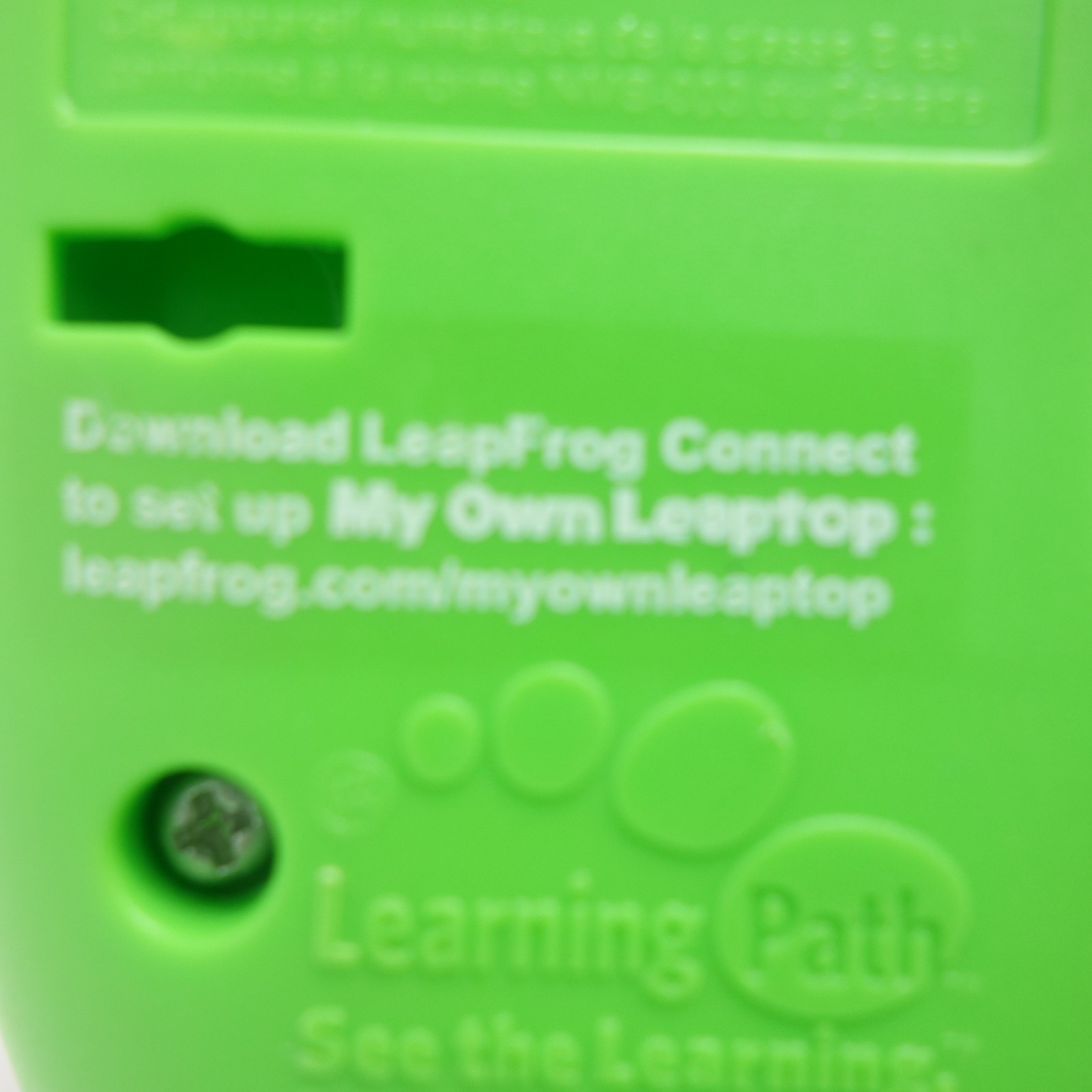 LeapFrog My Own Leaptop Interactive Electronic Learning Kids Toy Tested Works