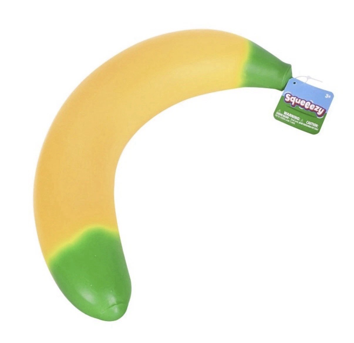 Sunny Days JUMBO Squeezy Banana 14 Inches Long Tiktok Viral Squishy Toy 🍌NEW