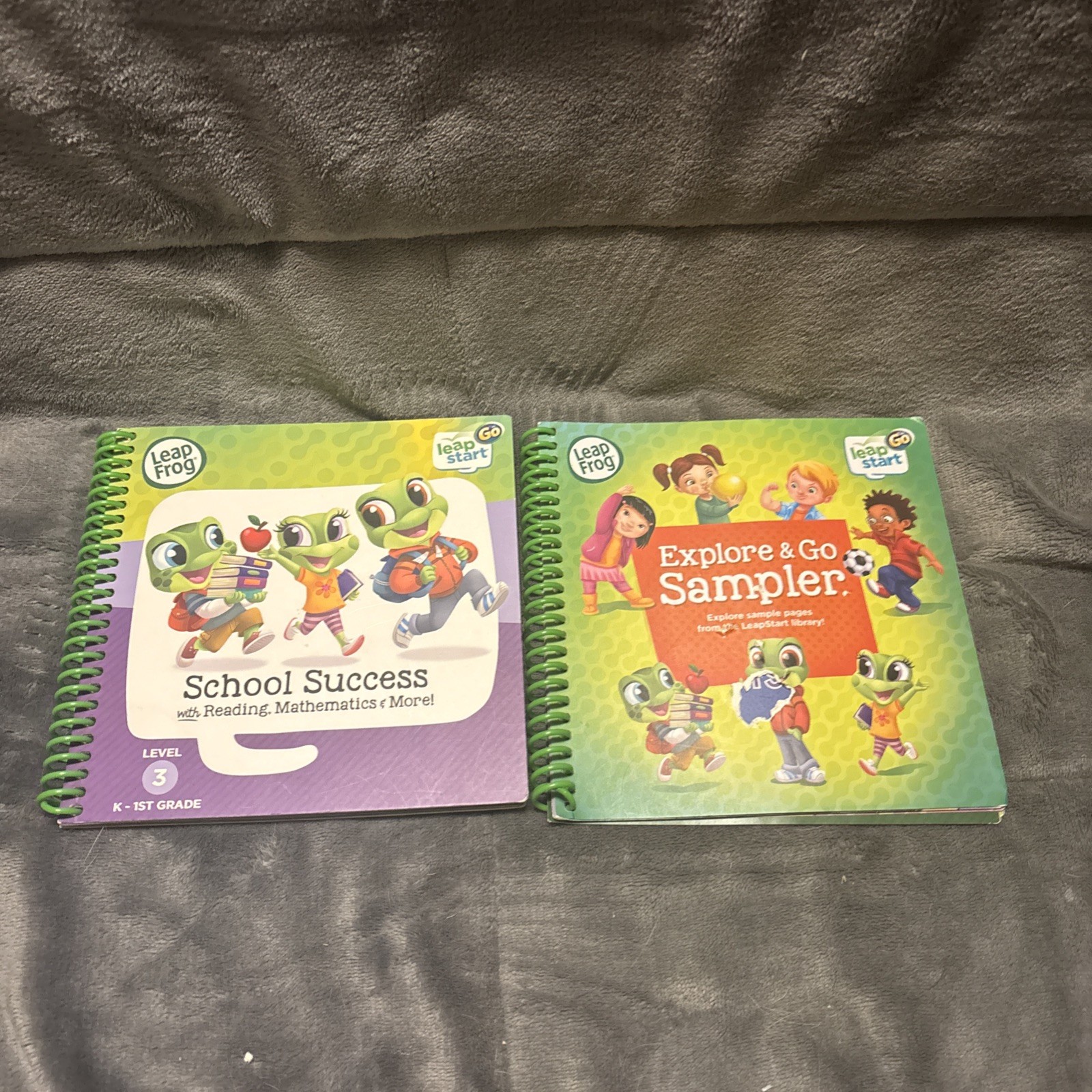 Lot Of 23 Leap Frog Leap Start Spiral Learning Books Learn to Read 🔥🔥🔥