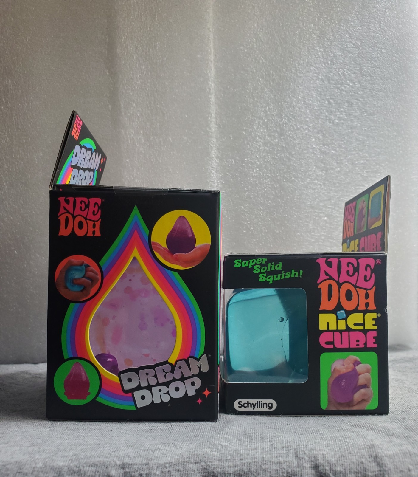 NEW SEALED PURPLE DREAM DROP & BLUE NICE CUBE