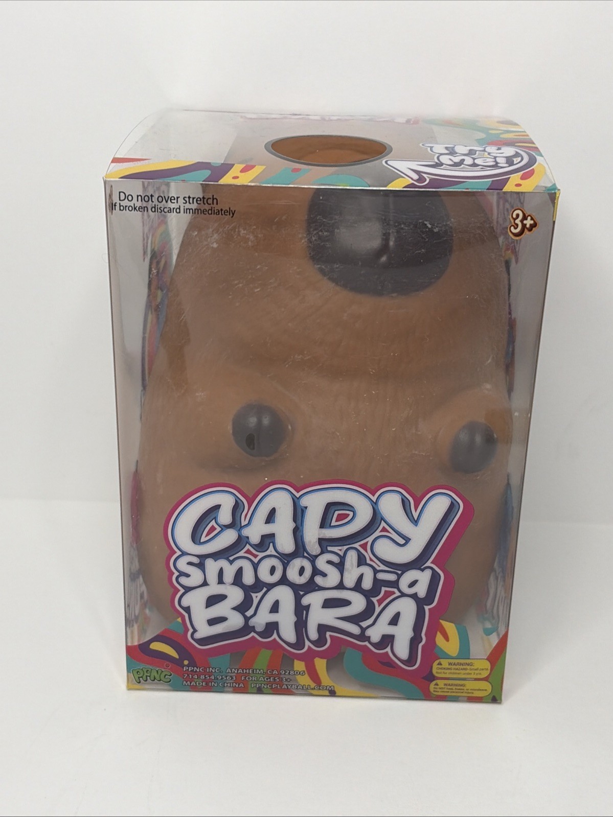 Ppnc Capy Smoosh-a Bara Capybara Squishy Squeeze Toy BROWN