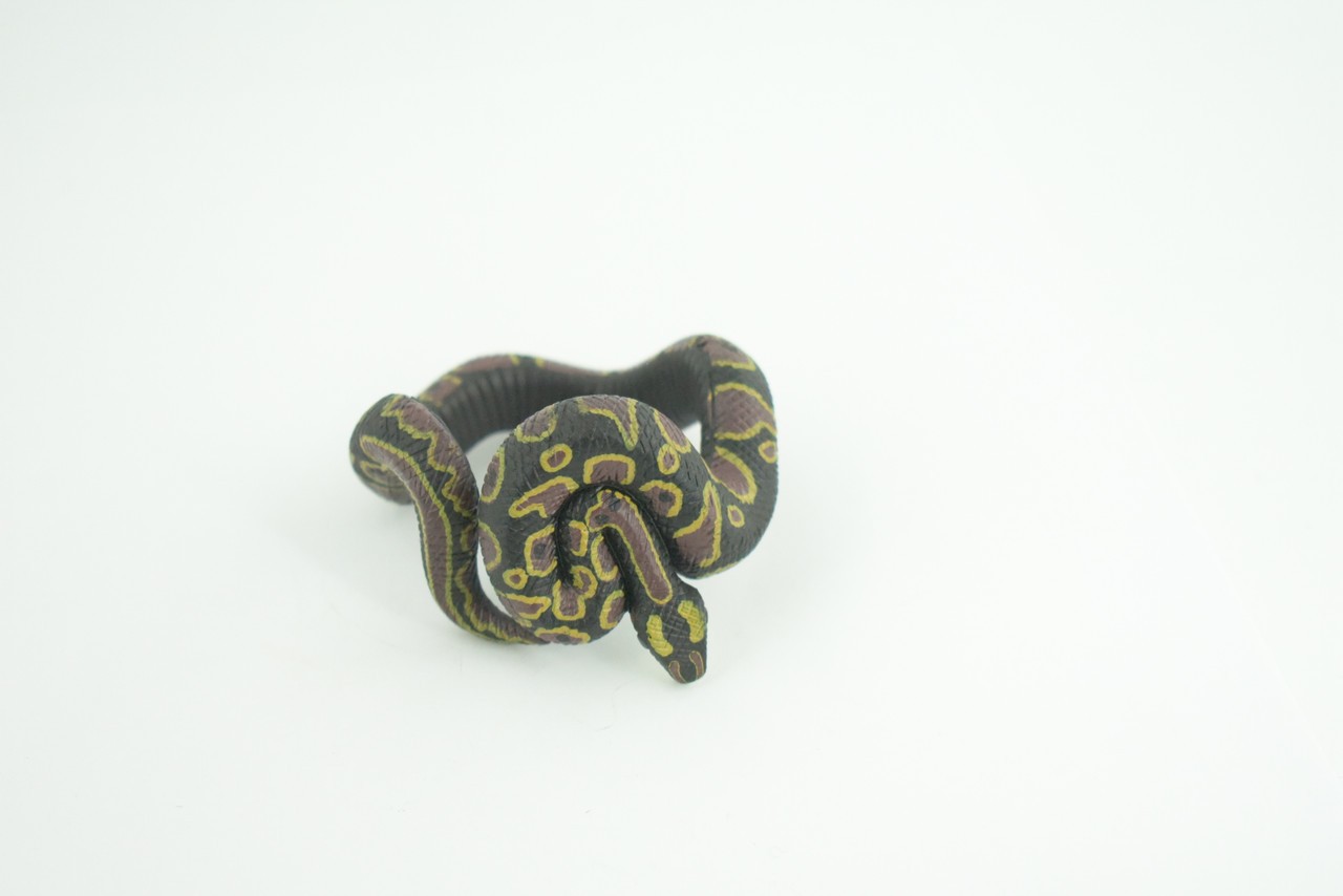 Python Snake Bracelet, Realistic Snake Wrist Band, Plastic, Gift, 3″ RI72 B663
