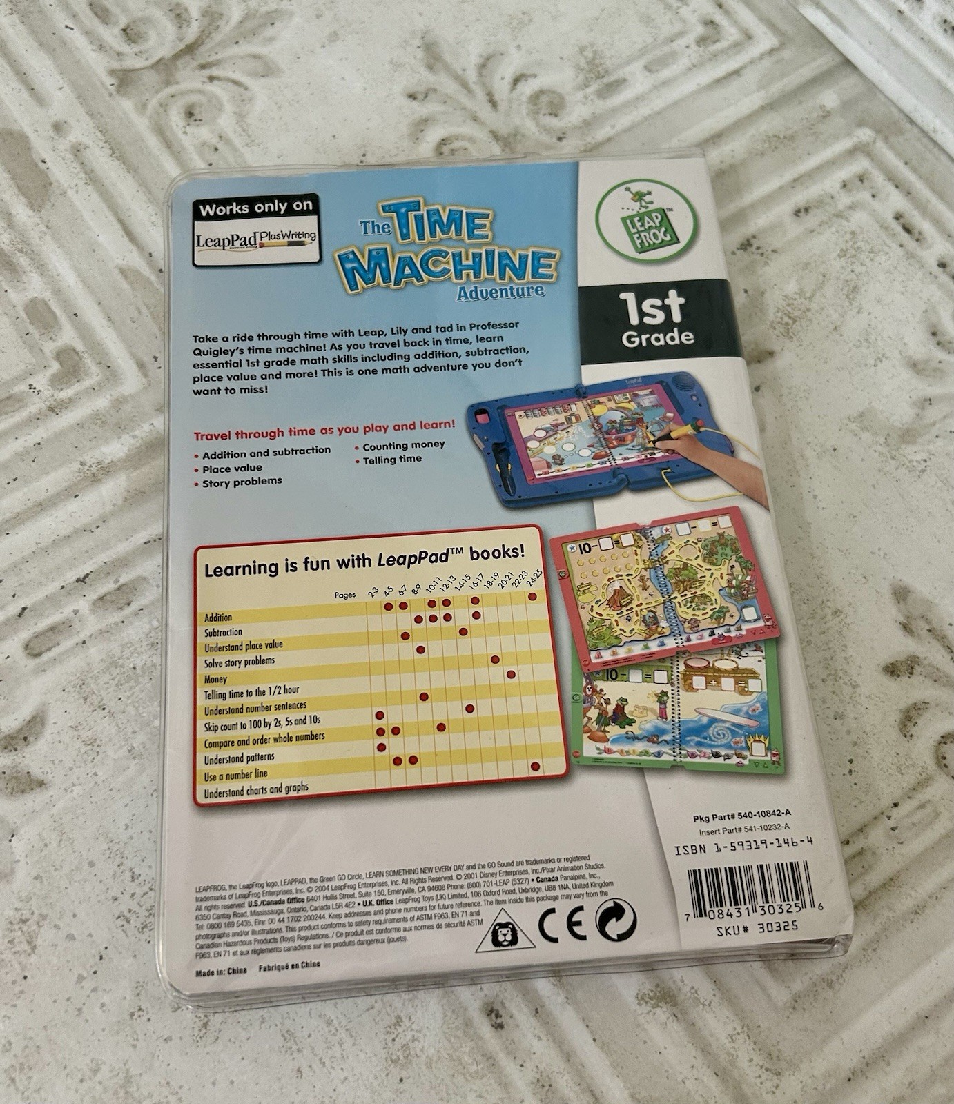 NEW Lot of 4 LeapFrog LeapPad Interactive Books Cartridges and Cards