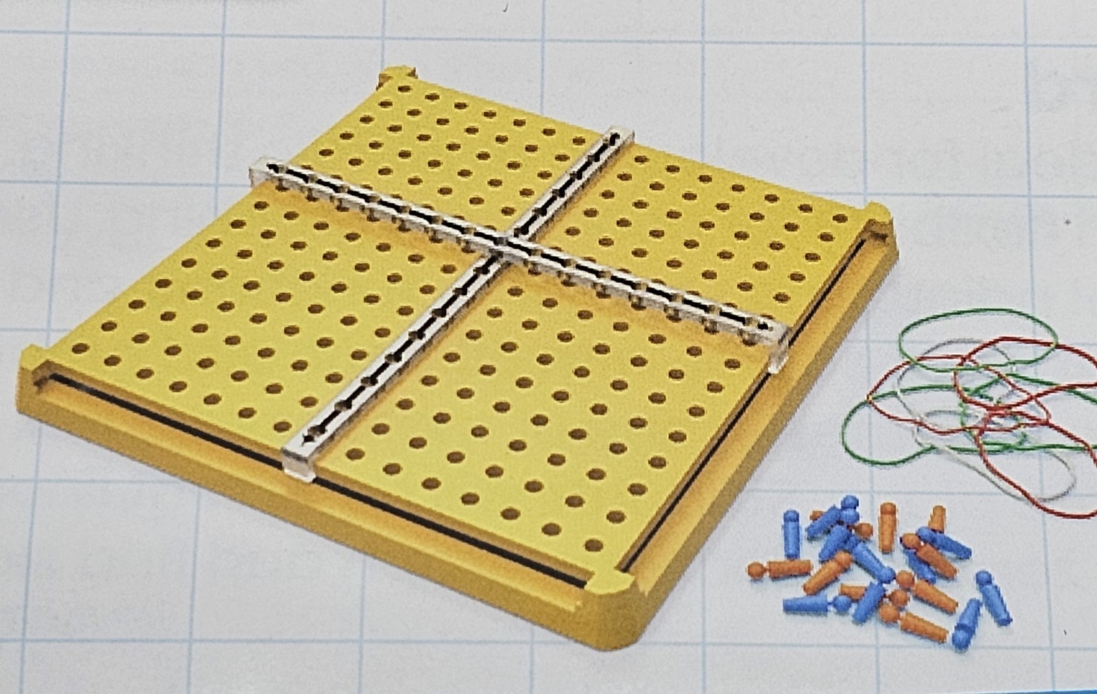 New Hand2mind XY Math Pegboard Homeschool Algebra Hands On Help