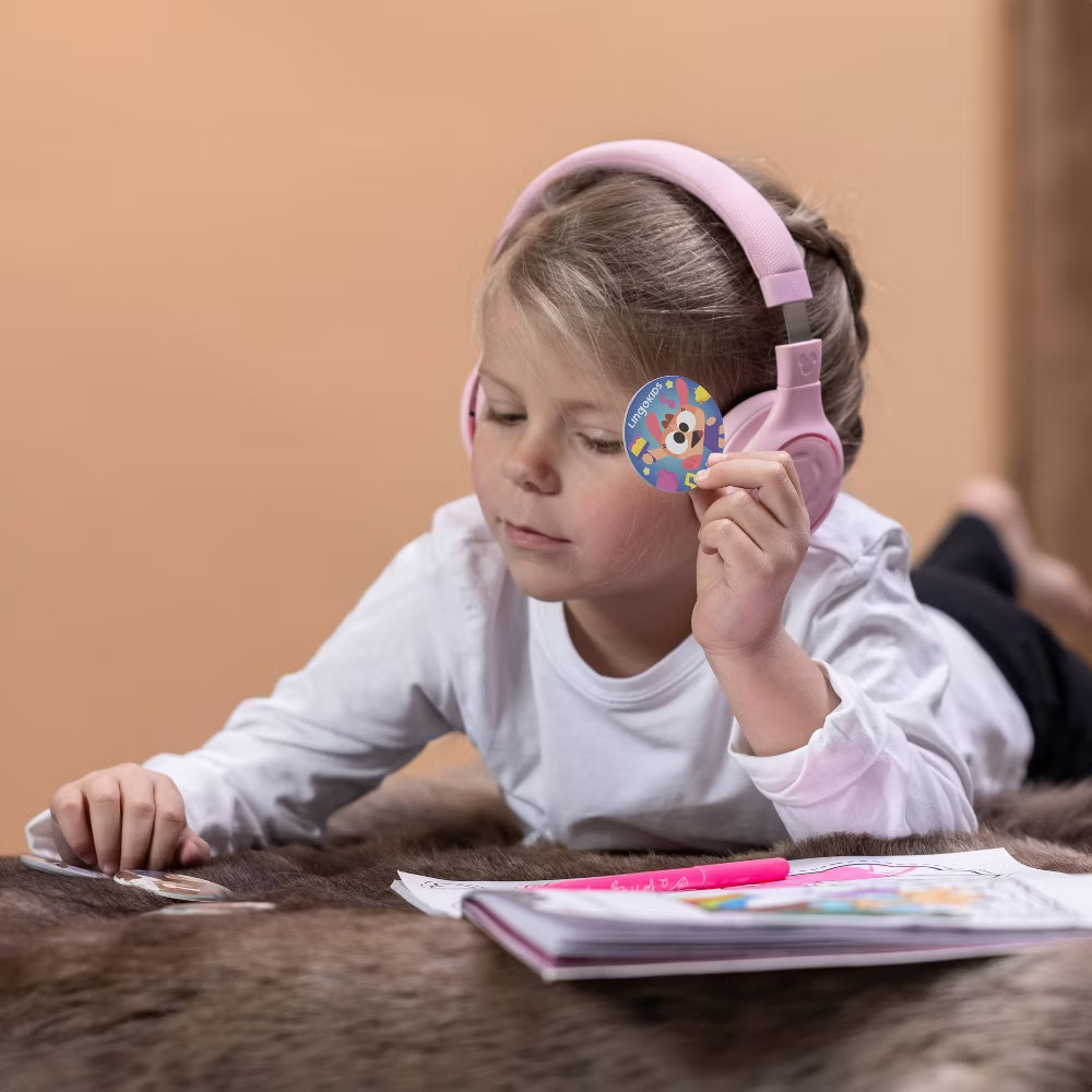 StoryPhones with 4 Educational Screen Free Audio Disks