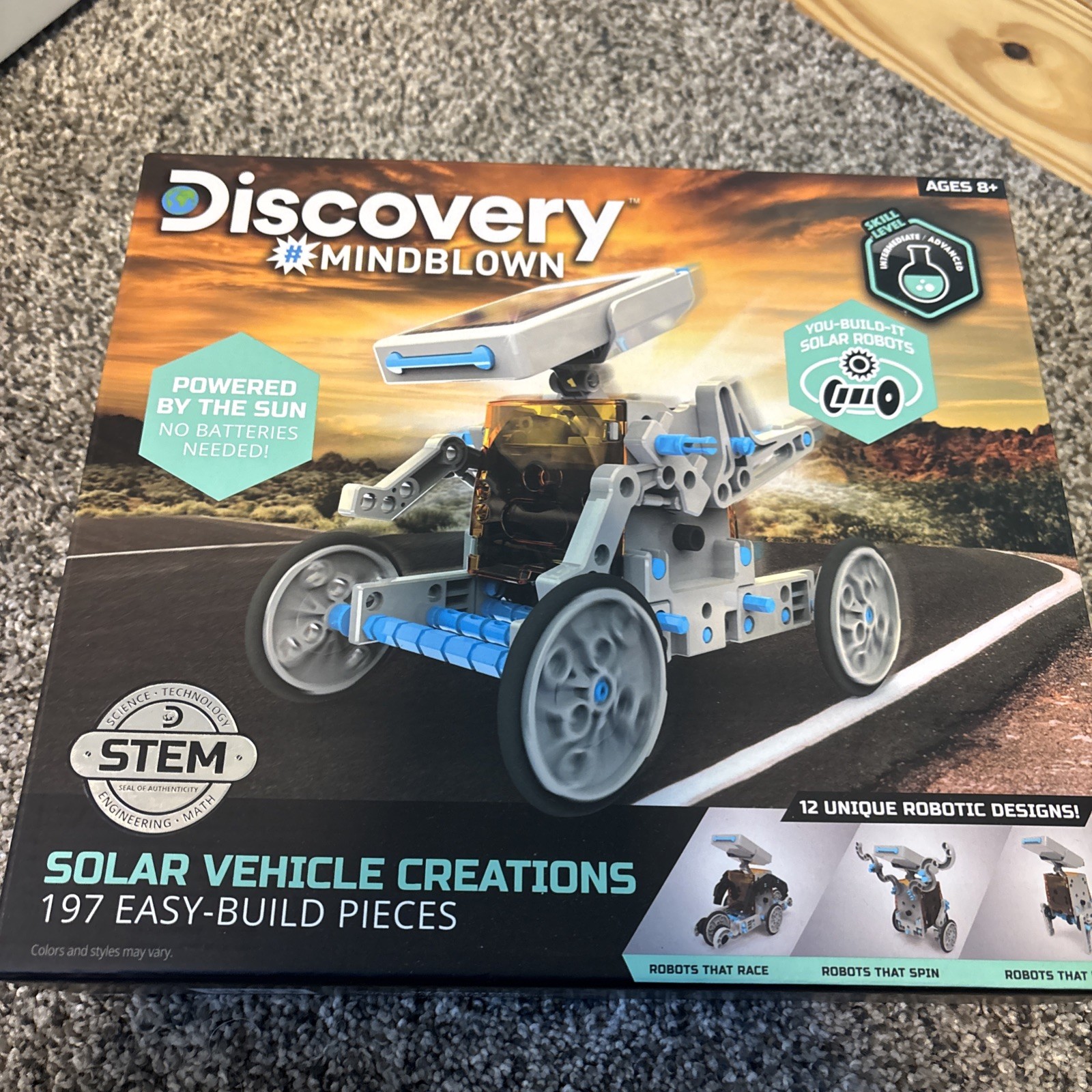 Discovery Mindblown Solar Vehicle Creations 197 Easy Build Pieces.