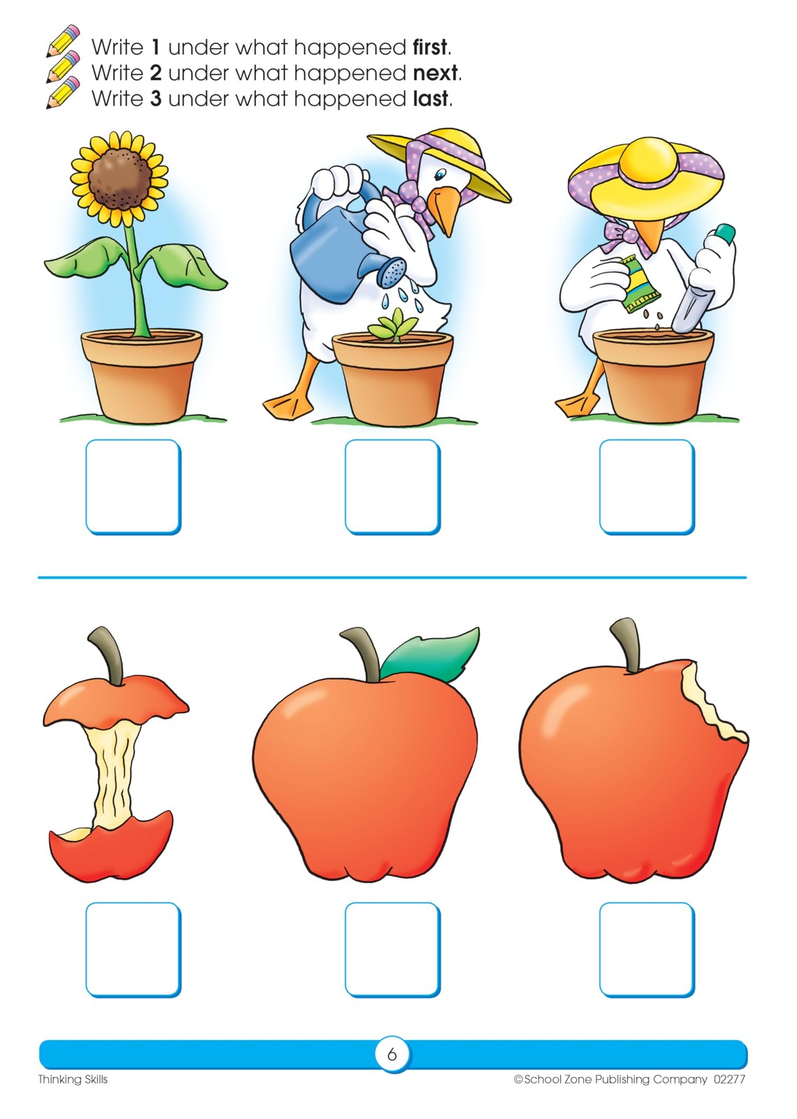 School Zone Thinking Skills Workbook: 64 Pages, Preschool, Kindergarten,…