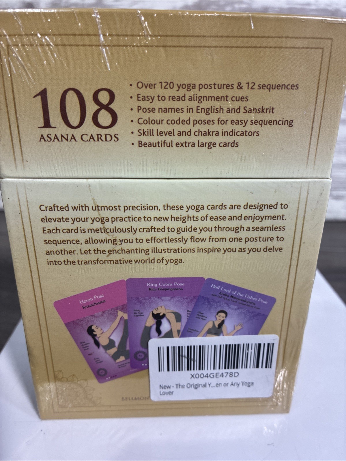 The Original Yoga Asana Cards – Workout Deck With Over 120 Poses!! 👀