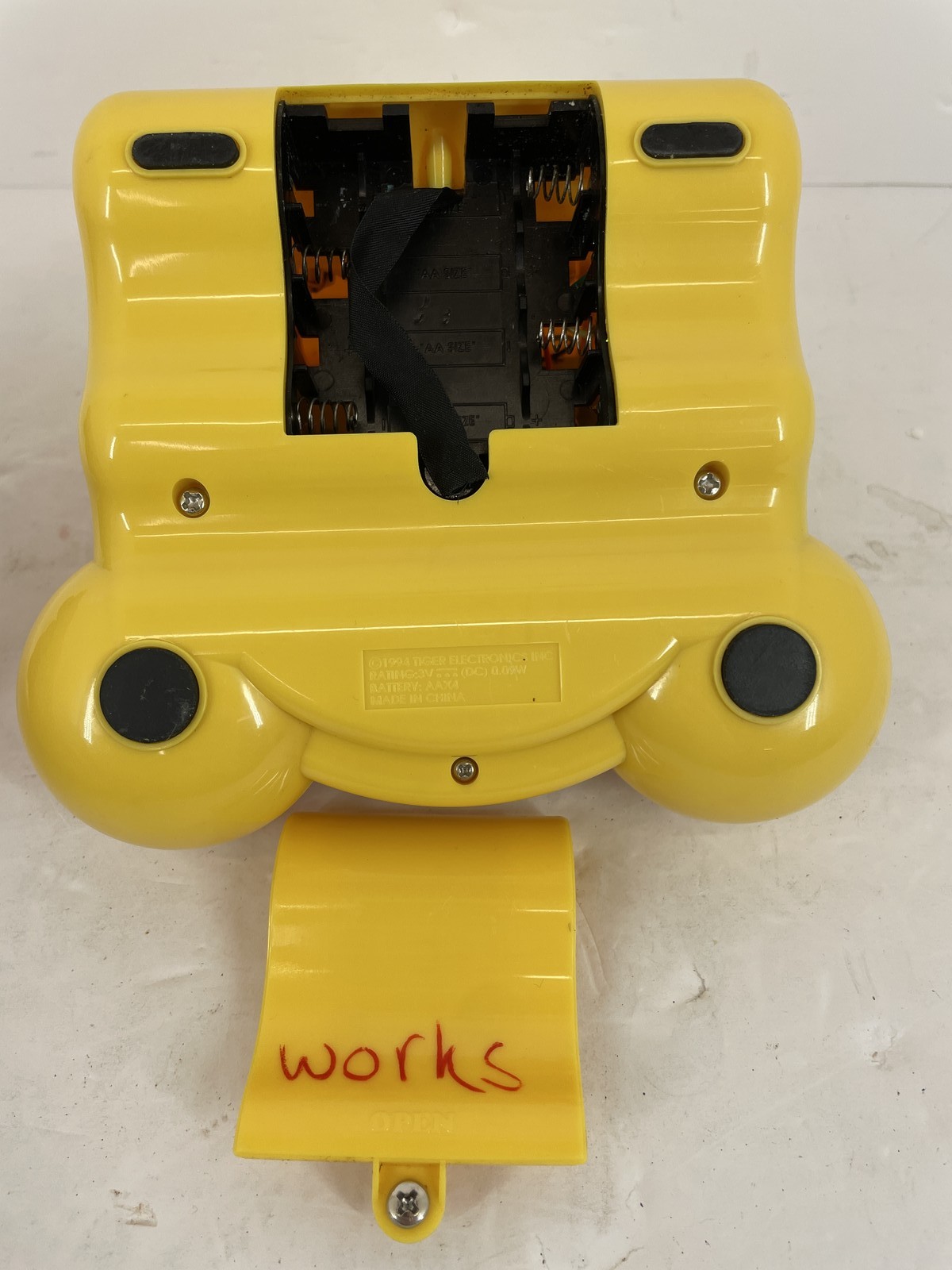 VTG McDonalds Alphabet Fun Electronic Handheld Game Educational Toy WORKS