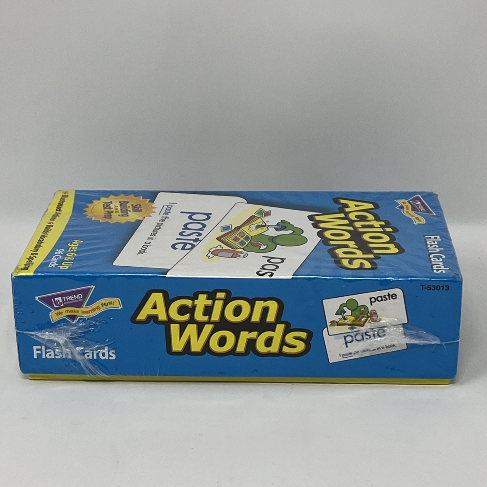 Lakeshore T-53013 Flash Cards Action Words Ages 6 & Up 96 Cards (CA-011) Trend